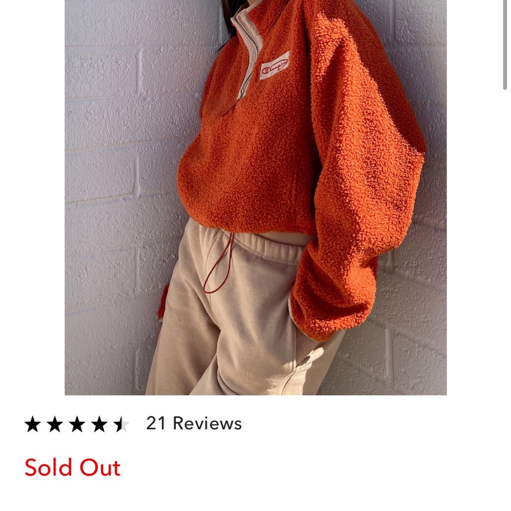 Champion quarter zip